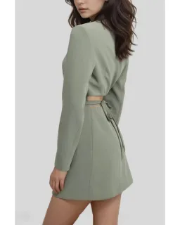 Kookai Alpha Suit Dress Agave Green Size AU 6 for rent on The Volte - image 2