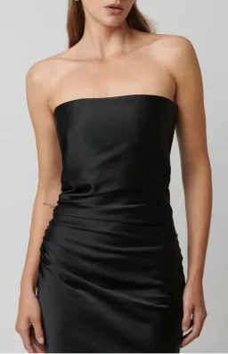 Effie Kats Chlorel Gown in Black Size AU 8 for rent on The Volte - image 5