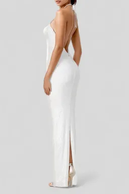 Nookie Treasure Gown in White Size 8 for rent on The Volte - image 4