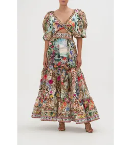 Camilla & Disney  Tiered Puff Sleeve Dress Print Size 16  for rent on The Volte - image 1