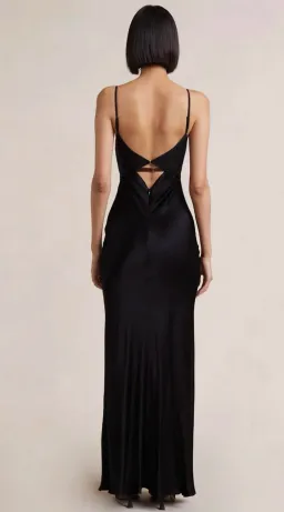 Bec & Bridge Heather Maxi Dress Black & Choc Brown Size AU 12 for rent on The Volte - image 3