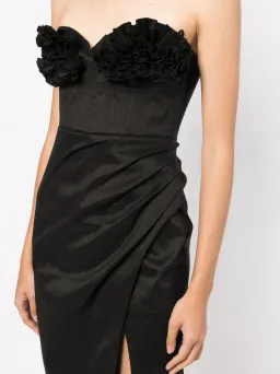 Rachel Gilbert Romy Dress Black Size 6 for rent on The Volte - image 2