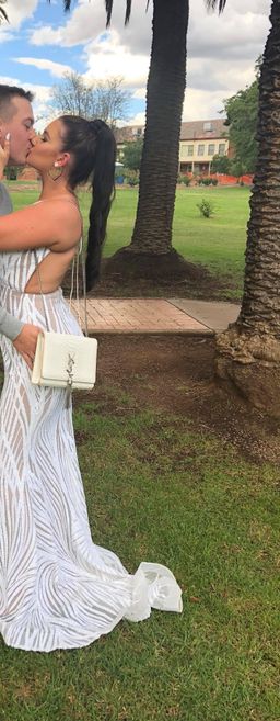 Jadore Cari gown in white (JX098) for rent on The Volte - image 4