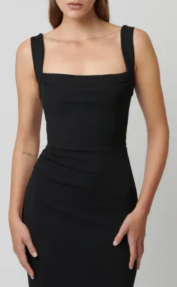 Effie Kats Marbella Gown Black Size 12 for rent on The Volte - image 3