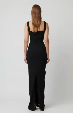 Effie Kats Marbella Gown Black Size 12 for rent on The Volte - image 4