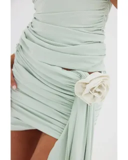 Bubish Sienna Rosette Top and Skirt Set Green AU 8 for rent on The Volte - image 3