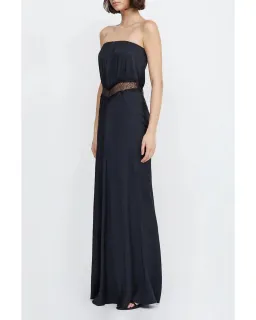 Bec & Bridge Spencer Lace Strapless Maxi Dress Black Size S / AU 8 for rent on The Volte - image 2