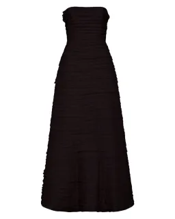 Aje Soundscape Maxi Dress Black Size AU 12 for rent on The Volte - image 4