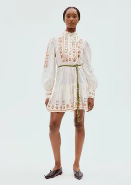 Alemais Lovella Mini Dress Floral Size 14 for rent on The Volte - image 1