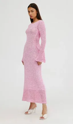 Significant Other Una Maxi Dress Fuchsia Size 8 for rent on The Volte - image 3