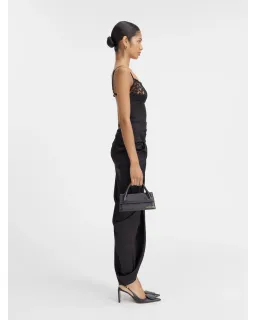 Jacquemus La Saudade longue brodée Dress Black Size AU 8 for rent on The Volte - image 2