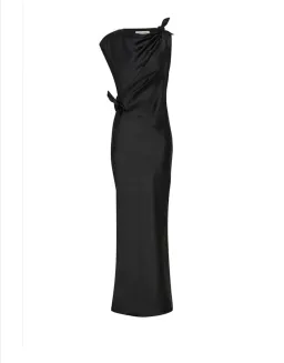 Camilla and Marc Karsten Knot Maxi Gown Black Size 10 for rent on The Volte - image 3