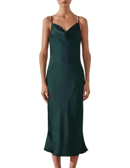 Shona Joy Sawyer Slip Dress Green Size 12 for rent on The Volte - image 1
