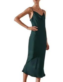 Shona Joy Sawyer Slip Dress Green Size 12 for rent on The Volte - image 2