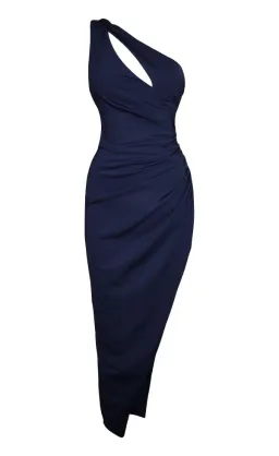 Lexi Lila Midi Dress in Navy Size 6 for rent on The Volte - image 4