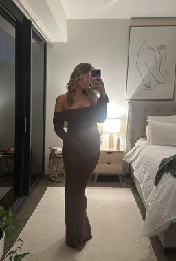 Bayse Brand Slaya Maxi Dress Bark Brown Size M / AU 10 for rent on The Volte - image 5