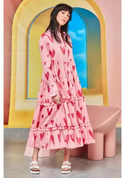 Coop by Trelise Cooper The Full Swoon Dress Heart Full Print Size S / AU 8 for rent on The Volte - image 1