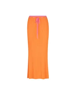 Hansen & Gretel Frankie Top Size XXS / AU 4 and Lacey Skirt Size XS / AU 6 Set Grapefruit for rent on The Volte - image 5