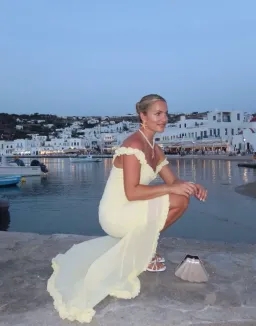 Majorelle Chandra Gown Yellow Size XS / AU 6 for rent on The Volte - image 6