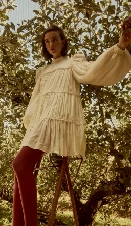 Rooh Collective Zenya Mini Dress In White Size 10 for rent on The Volte - image 2