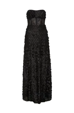 Manning Cartell Supreme Extreme Strapless Dress Black Size 8 for rent on The Volte - image 4