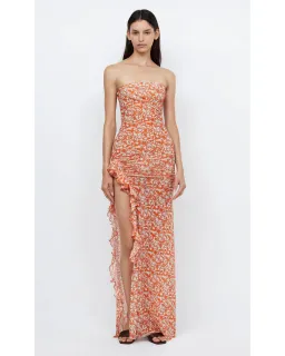Bec & Bridge Firefly Strapless Maxi Dress Fiesta Floral Size AU 6 for rent on The Volte - image 1