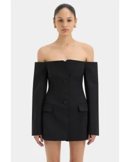 Sir The Label Sandrine Mini Dress Black Size AU 4-6 for rent on The Volte - image 2