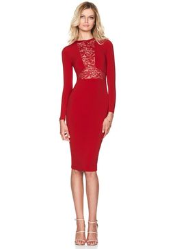 Nookie red high neck rebel heart for rent on The Volte - image 1