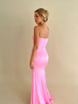 Alex Perry Strapless Gown Pink Size 6 for rent on The Volte - image 2
