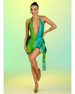 Murci Eden Mini Dress Multi Size 6 for rent on The Volte - image 3