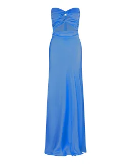 HNTR The Label Inka Gown Blue Size S / AU 8 for rent on The Volte - image 4