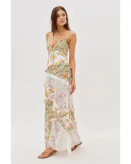 For Love and Lemons Rosalyn Maxi Dress Floral Size S / AU 8 for rent on The Volte - image 1