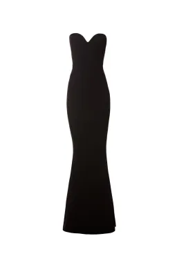 Alamour The Label Faye Gown Black Size S/ AU 8 for rent on The Volte - image 1