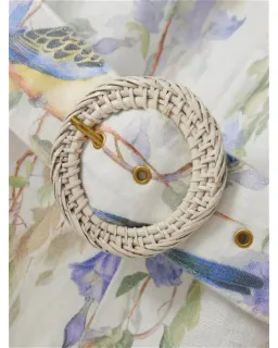 Zimmermann Nutura Mini Dress Blue Birds Size 3 / AU 14 for rent on The Volte - image 3