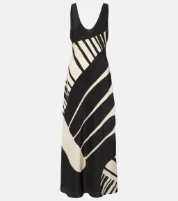 Sir The Label  Arte Printed Silk Satin Slip Dress Multi Size 1 / AU 8 for rent on The Volte - image 5