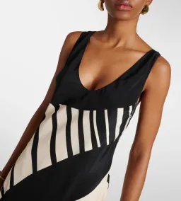 Sir The Label  Arte Printed Silk Satin Slip Dress Multi Size 1 / AU 8 for rent on The Volte - image 4