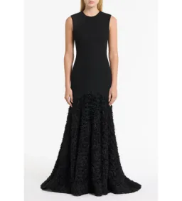 Carla Zampatti Black Nastro Gown Black Size 10 for rent on The Volte - image 1