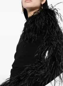 Rachel Gilbert Reina Mini Dress Black Size 3/AU12 for rent on The Volte - image 4