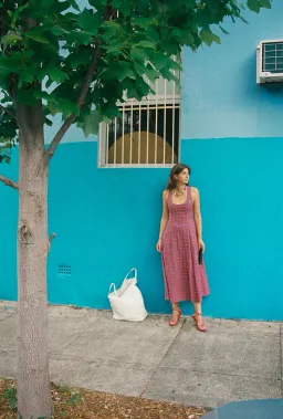 Katharina Lou The Annabel Maxi Dress in Red Tartan Size XL / AU 14 for rent on The Volte - image 4