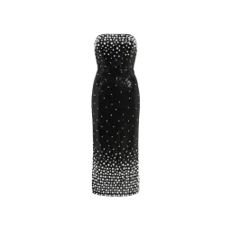 Rebecca Vallance Denise Midi Dress Black Size AU 8 for rent on The Volte - image 3