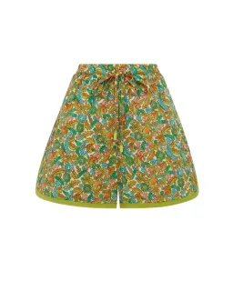 Alemais Checkers Shirt and Harmonia Quilted Shorts Set Print Size AU 16 for rent on The Volte - image 6