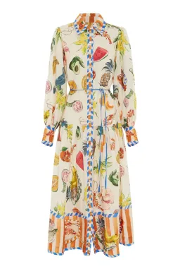 Alemais Theo Shirtdress Multi Size AU 14 for rent on The Volte - image 5