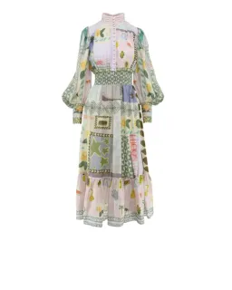 Alemais Emma Gale Shirtdress Multi Size 12/XL for rent on The Volte - image 4