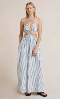 Bec & Bridge Lucia Cut Out Dress Print Size 10 for rent on The Volte - image 1