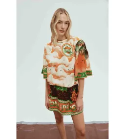 Alemais Bungalow Mini Dress Print Size 14 for rent on The Volte - image 3