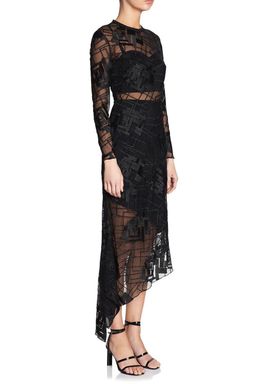 Manning Cartell Smoke & Mirrors L/S Dress Black Size 6 for rent on The Volte - image 2