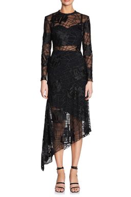 Manning Cartell Smoke & Mirrors L/S Dress Black Size 6 for rent on The Volte - image 1