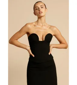 Arcina Ori Frida Bustier Top Black Size 8 for rent on The Volte - image 2