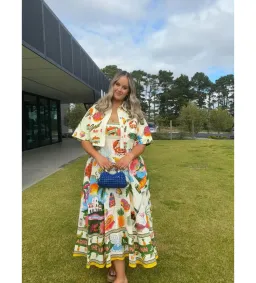 Alemais Paradiso Sundress Print Size 12  for rent on The Volte - image 4