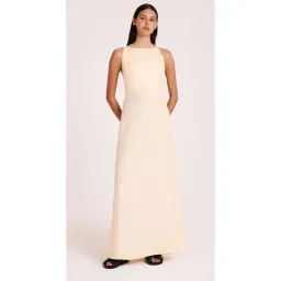 Nude Lucy Ziba Maxi Dress in Eggnog Size 12 for rent on The Volte - image 2